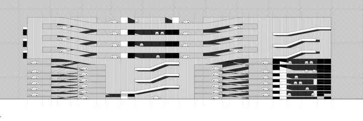 Unrolled elevation drawing.