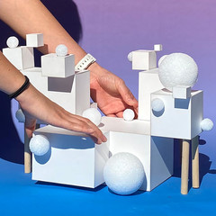 Photograph of physical model