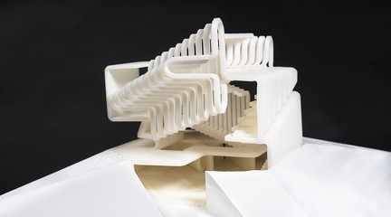 Photograph of physical model.